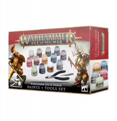 Warhammer Age of Sigmar Paints & Tools Set Games Workshop